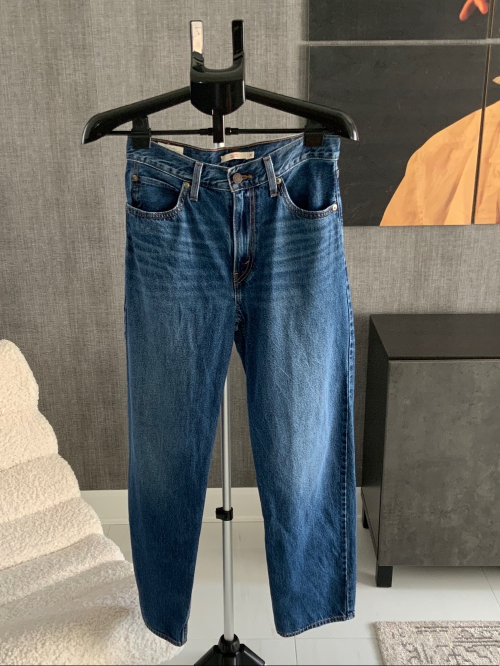 Levis Premium Dad Jean in Dark Blue 26